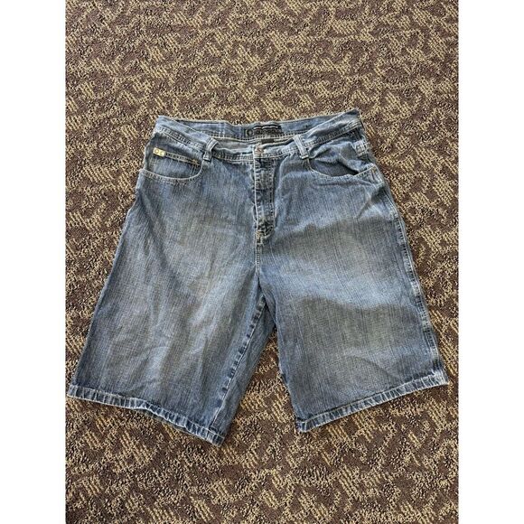 South Pole Other - South Pole Jeans Shorts Mens 40 Blue Jory's Baggy Loose Denim Streetwear Hip Hop